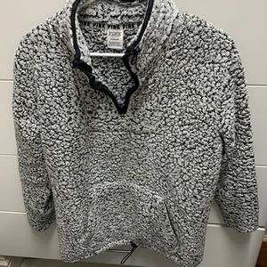 Pink Sherpa sweatshirt